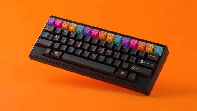 GMK CYL Mictlan Rebirth 地下世界 R2 键帽图片