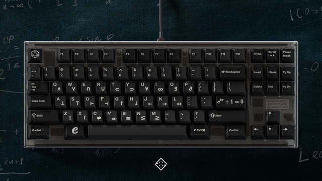 GMK Euler 欧拉 键帽图片