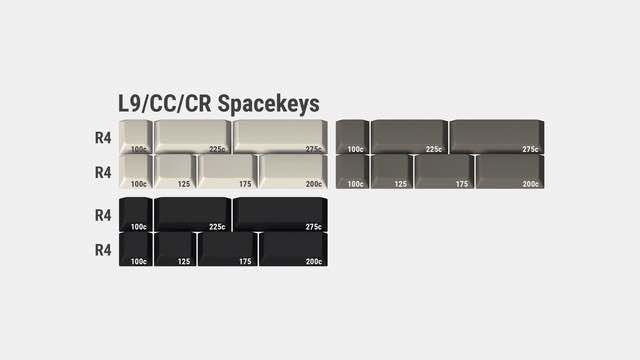 GMK OG Spacekeys R1 键帽图片