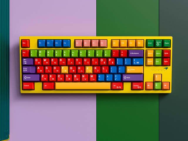GMK CYL Hangulbeit 键帽图片