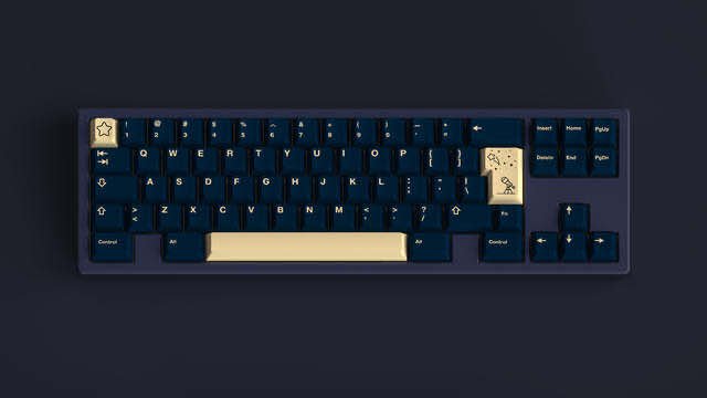 GMK Stargaze 观星 键帽图片