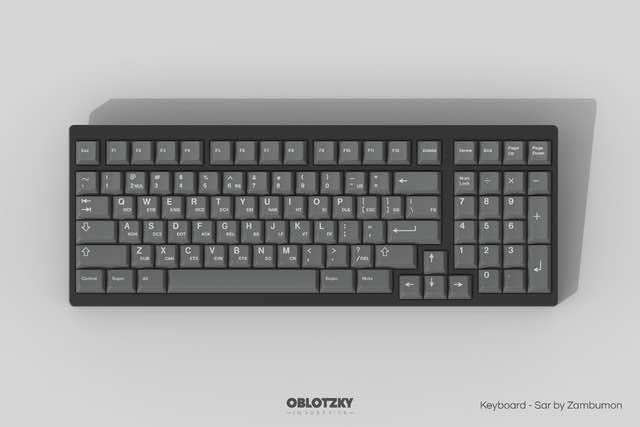 GMK ASCII R2 键帽图片
