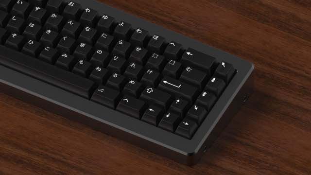 GMK WoB Hiragana 键帽图片