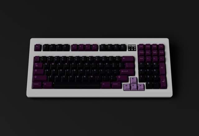 GMK Black Lotus 黑莲 键帽图片