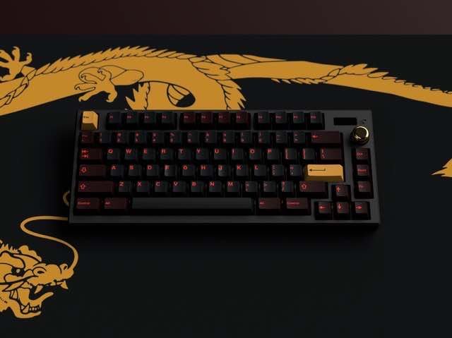 GMK Red Dragon 键帽图片