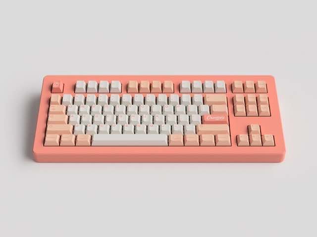 GMK Peaches n Cream 桃子 Lite 键帽图片
