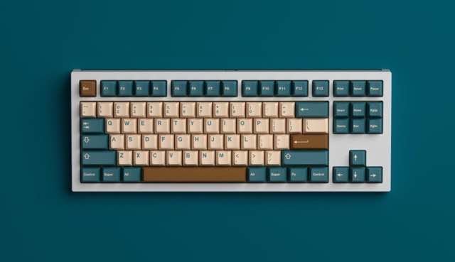 GMK Earth Tones 地球音 键帽图片