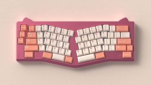 GMK Orange Boi 橘猫 键帽图片