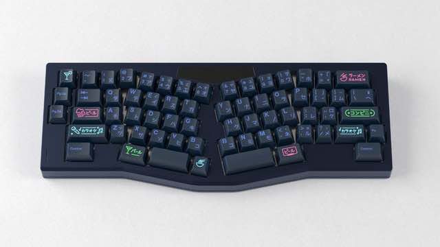 GMK CYL Nightlife 夜生活 键帽图片