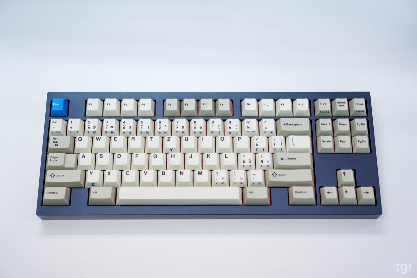 Jane v1 · 蓝灰 · WKL 实拍