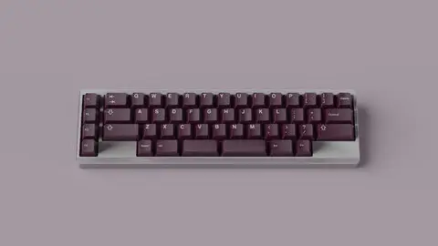 GMK Maroon 深红 键帽图片