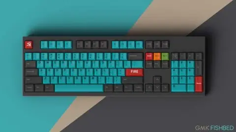 GMK Fishbed 键帽图片
