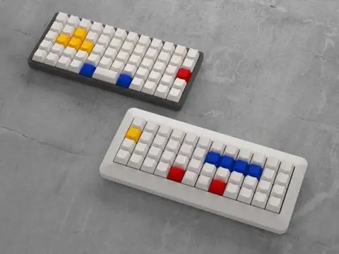 GMK Mondrian 键帽图片