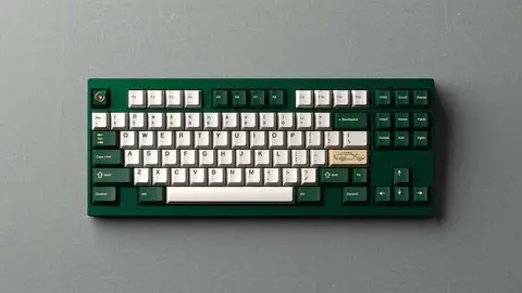 GMK British Racing Green R2 键帽图片