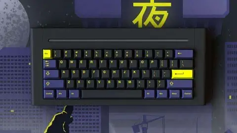 GMK Night Runner 夜行者 键帽图片
