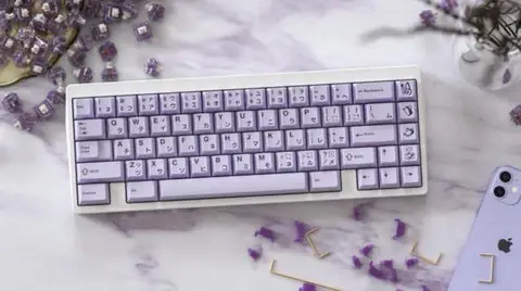 GMK Lavender 键帽图片