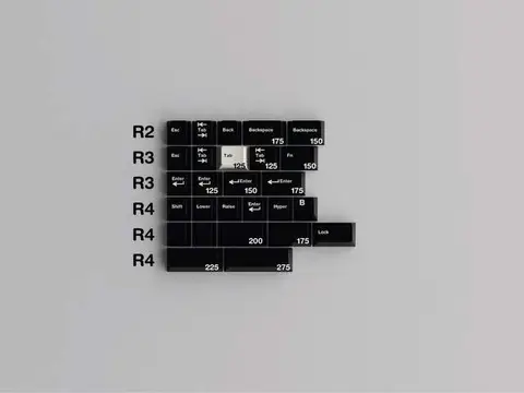 GMK WoB 40s / Colevrak / R0/R5  键帽图片