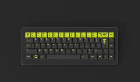 GMK Toxic 毒药 键帽图片