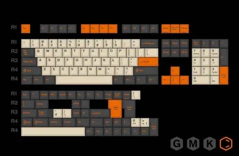 GMK Carbon 大碳 R1 键帽图片