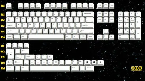 GMK Barebones Stormtrooper 键帽图片