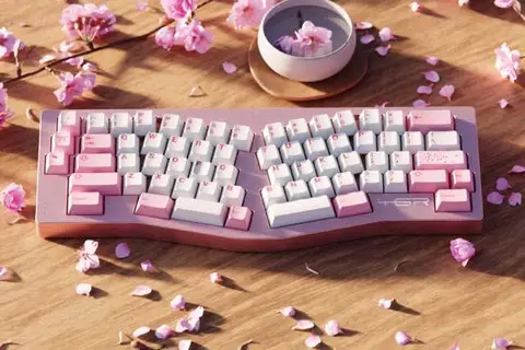 GMK Hazakura 葉桜 键帽图片