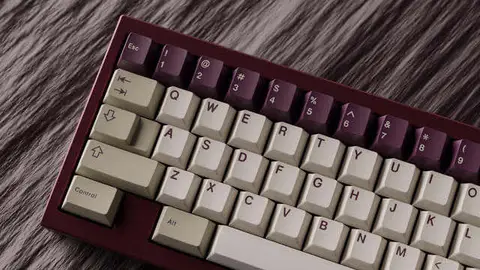 GMK CYL Violet Alert 键帽图片