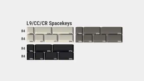 GMK OG Spacekeys R1 键帽图片