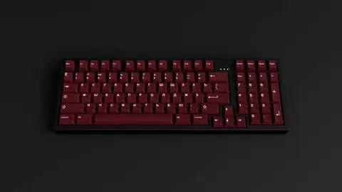 GMK Perestroika 改革红俄文 键帽图片