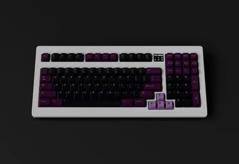 GMK Black Lotus 黑莲 键帽图片