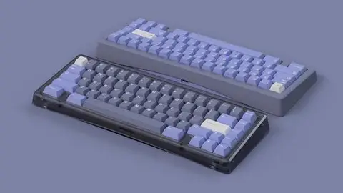 GMK Blurple 蓝紫 键帽图片