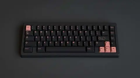 GMK Pono 灰粉 键帽图片