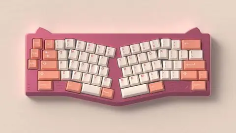 GMK Orange Boi 橘猫 键帽图片