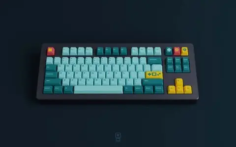 GMK Retrocast 复古游戏机 键帽图片