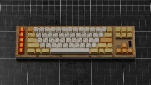 GMK fenglisu (鳳梨酥) 键帽图片