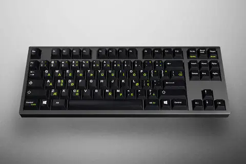 GMK GP黑二色  键帽图片