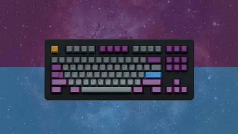 GMK Deep Space 深空 键帽图片