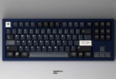 GMK Galaxy 银河 键帽图片