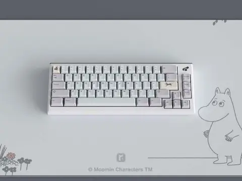 GMK Moomin 键帽图片