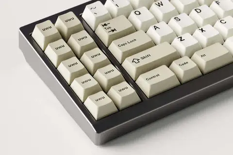 GMK Beige WoB uwu Add-on 键帽图片