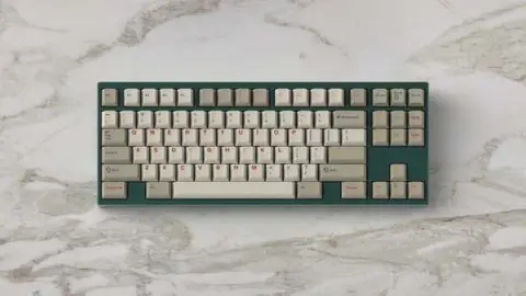 GMK Handarbeige+ 手作白 键帽图片