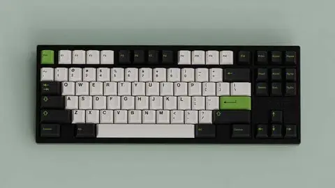 GMK Panda 键帽图片