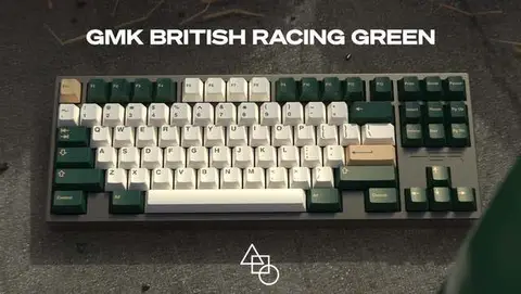 GMK British Racing Green 英国赛车绿 键帽图片