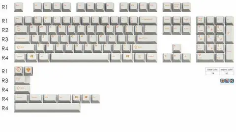GMK Monkey 猴年 键帽图片