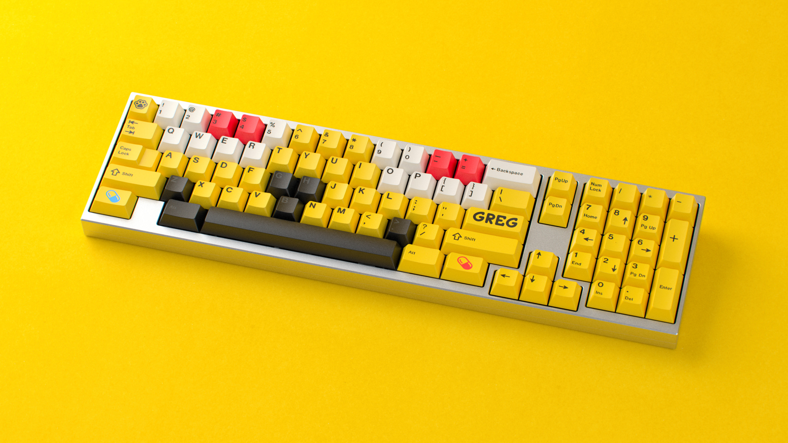 GMK Gregory R2 狗勾 键帽图片