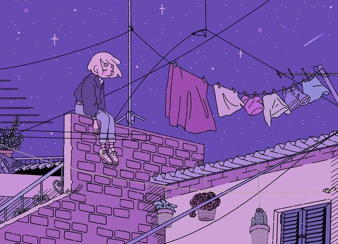 GMK Lilac Girl