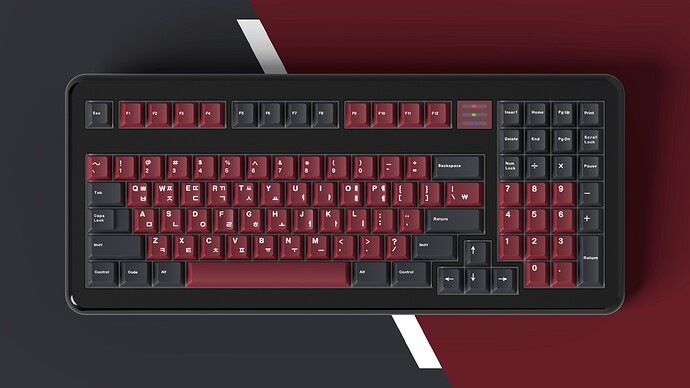 GMK Burgundy Round2 - Shipping