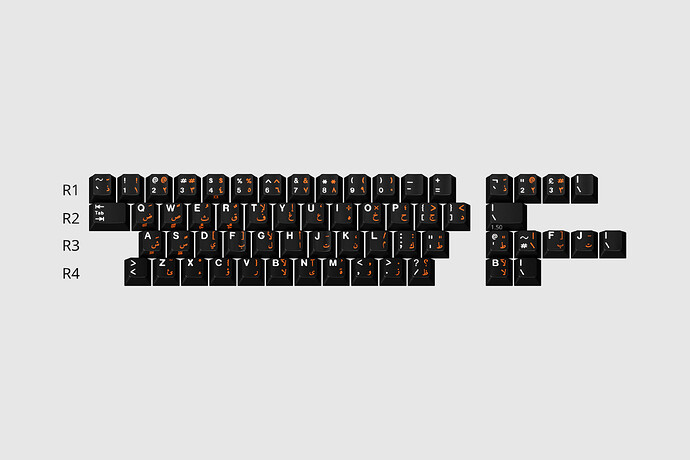 GMK WOB Arabic Addon Kit (kit update)